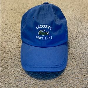 LIGHTLY WORN! Lacoste hat